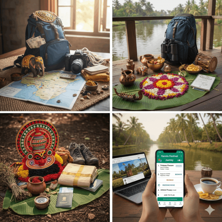 Kerala festival travel itinerary