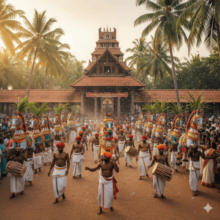 Kerala wooden horse festivals